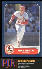 Mike Heath 1986 Fleer Update #U-50 St. Louis Cardinals