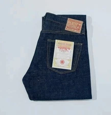 SAMURAI JEANS S510HX2 Samurai Cotton GL3 15oz Selvedge Denim Straight 32-40in JP