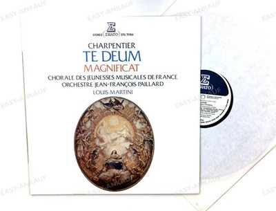 M.A. Charpentier - Louis Martini - Te Deum - Grand Magnificat ITA LP FOC '*
