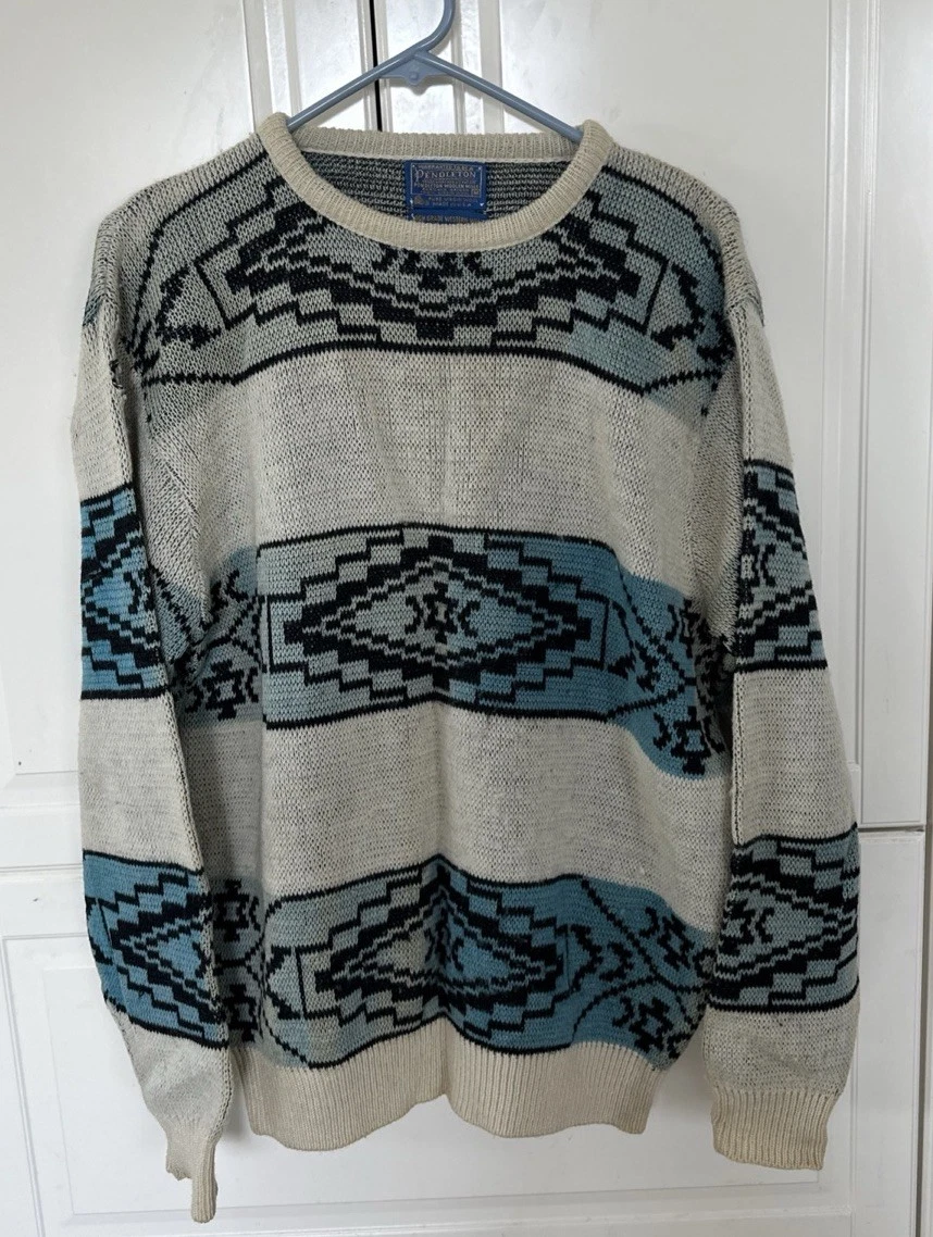 Pendleton Wool Sweater Men's Medium Long Sleeve Pullover *Blemish*