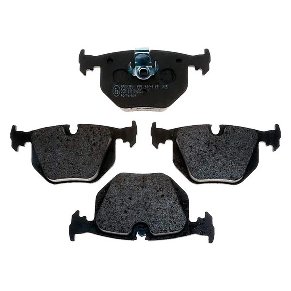 Pastillas de freno metálicas delanteras y traseras BMW 740i 2001 2000 1999 1998-1995 Foto 2 de 4