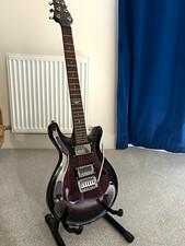 Vintage VRS100F ReIssued Electric Guitar Purple Solid Body 6-String Hard Case