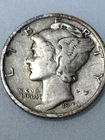 1940S Mercury Dime $0.10 90% Silver VF-XF Very-Extremely Fine