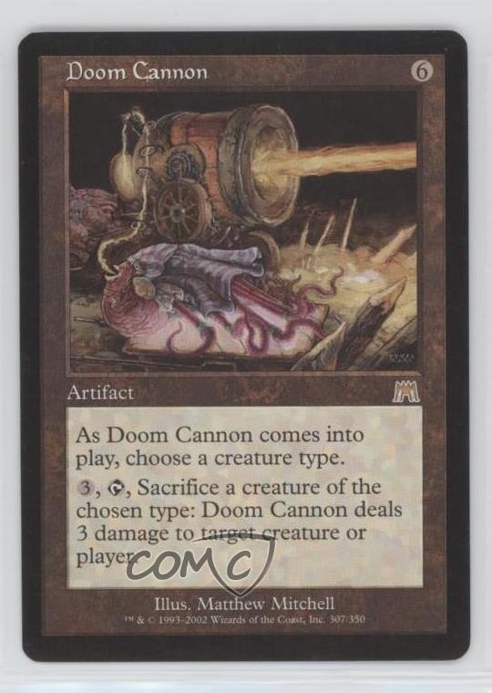 Doom Cannon Magic: Onslaught #307 2002