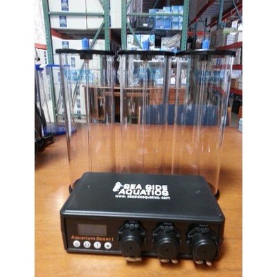 Dosing Pump Package 1 Sea Side Aquatics & 3  Liquid Continer 1.5L