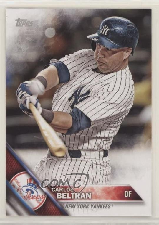 2016 Topps New York Yankees Carlos Beltran #NYY-10 y0i