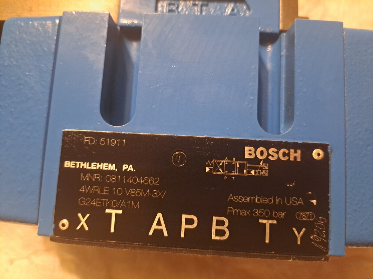 Rexroth Control Valve 0811404662 4WRLE10V85M-3X/G24ETK0/A1M Rexroth Control Valve 0811404662 4WRLE10V85M-3X/G24ETK0/A1M