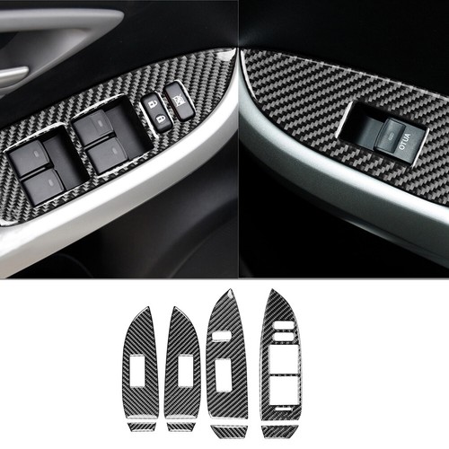 Carbon Fiber Wheel Well Molding Trim Kit for Toyota Prius V 2012, 2013, 2014, 2015, 2016, 2017