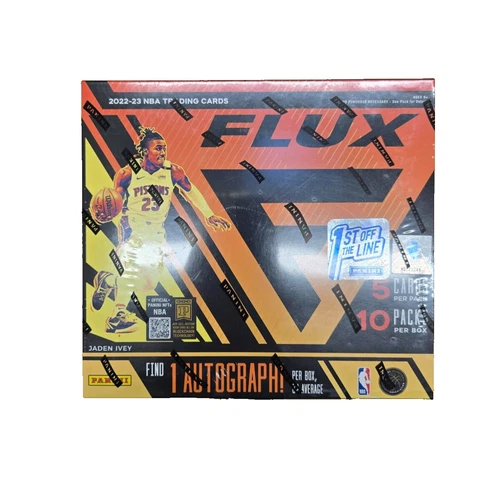2022-23 Panini Flux FOTL 1st OFF THE LINE Basketball Hobby Box CHET/J-DUB RC YR