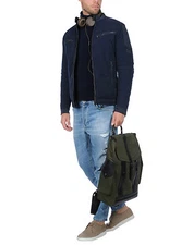 DIESEL W-TIN NAVY JACKET SIZE M 100% AUTHENTIC