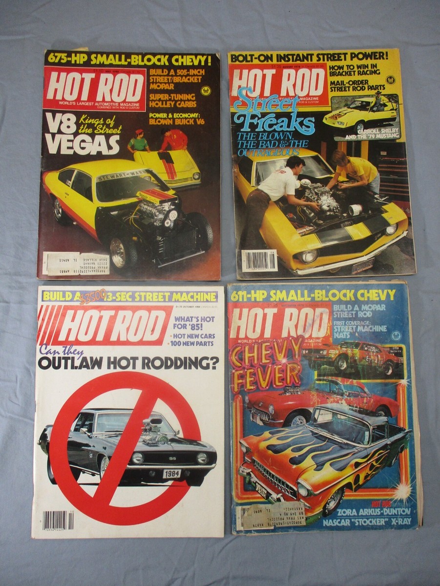 HUGE 30 Vintage Classic Hot Rod Car Magazines 1978 to 1990 lot | eBay