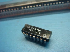 (25) RCA CA324G QUAD OP AMP ±16V/32V 14 PIN PLASTIC DIP CHIP IC LM324N READ DESC