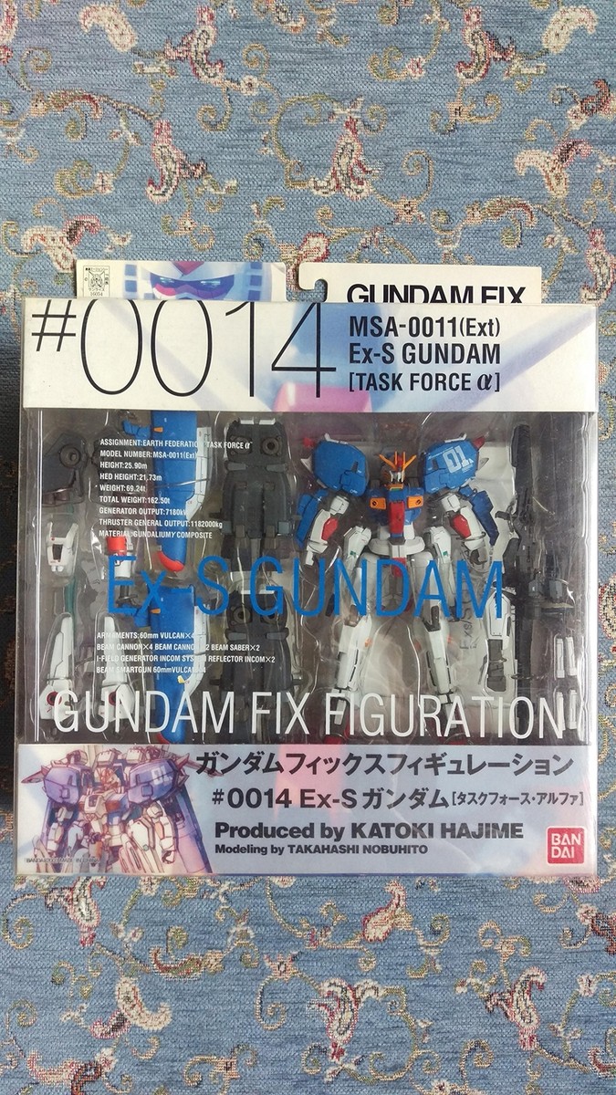 GUNDAM FIX FIGURATION # 0014 EX-S Gundam [Task Force Alpha GUNDAM FIX FIGURATION # 0014 EX-S Gundam [Task Force Alpha