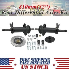 810mm 32" Rear Differential Axles Kit For Go Kart ATV Buggy Drift Trike Tricycle