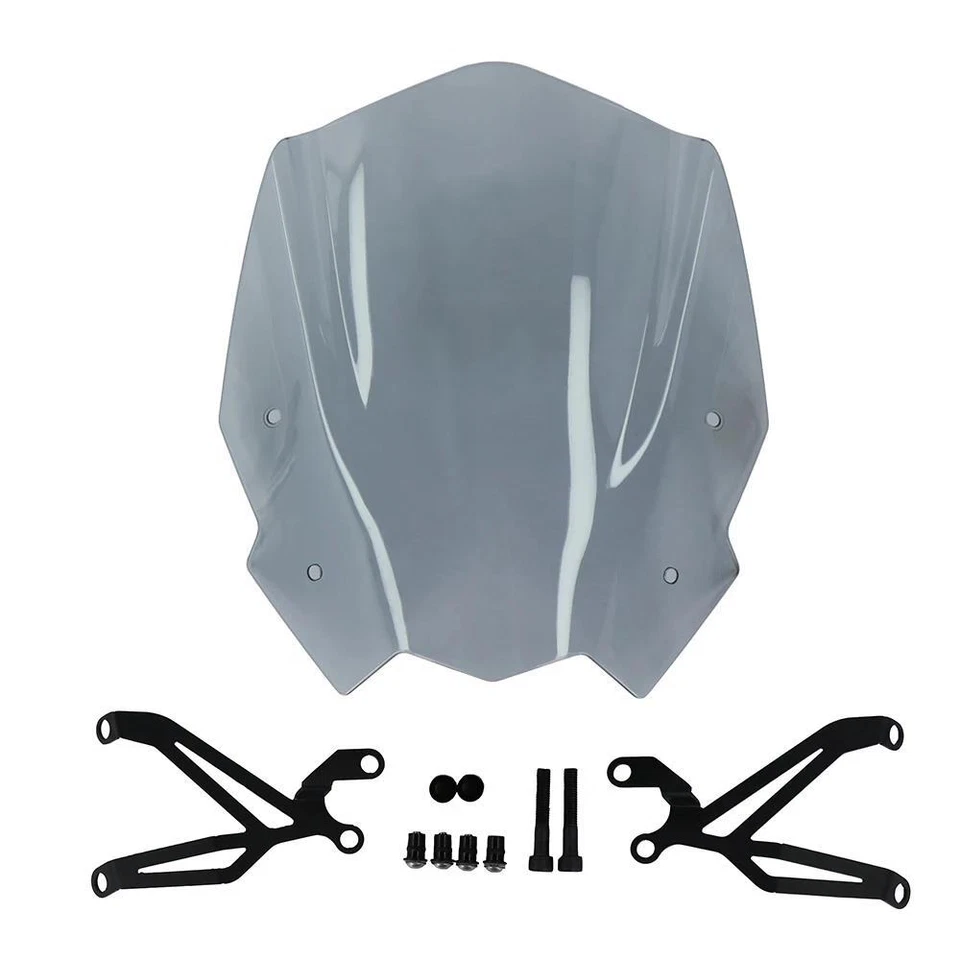 Pára-brisa cinza esfumaçado motocicleta - BMW G310R 2017-2024 - Imagem 3 de 4