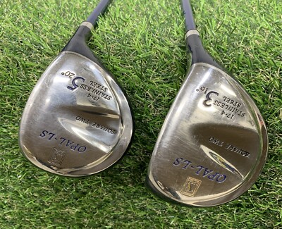 Square Two Opal-LS 3 & 5 Fairway Wood Set 16* 20* Stainless Graphite Ladies RH