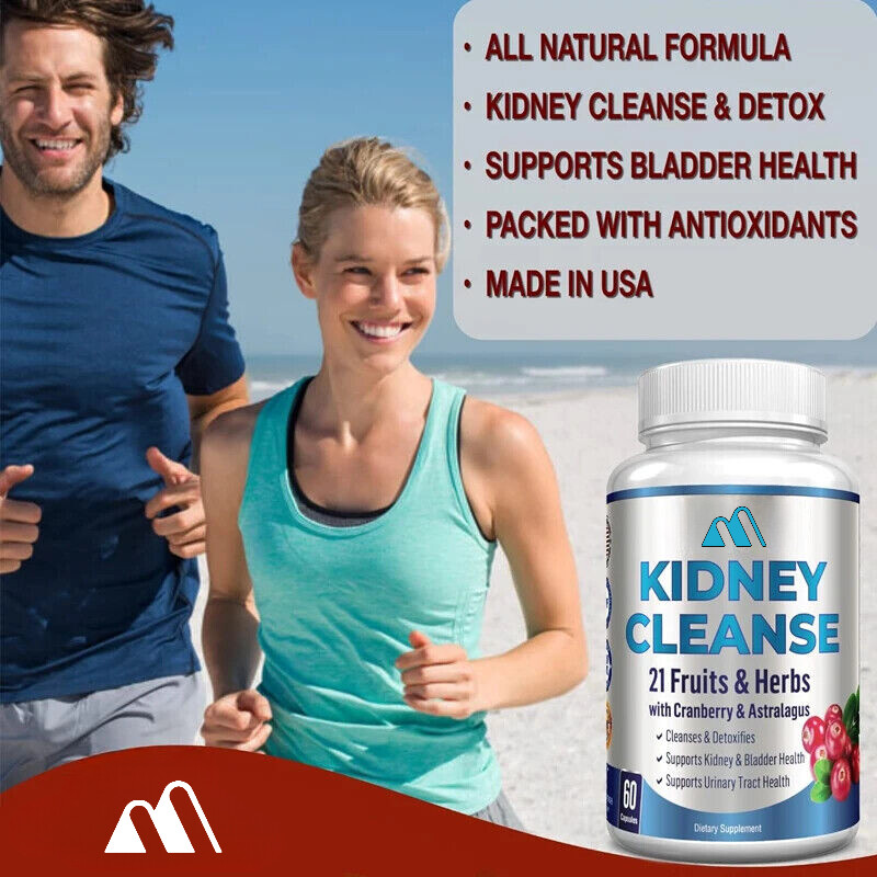 Limpieza Renal 21 Frutas y Hierbas con Arándano y Astralago 60 Cápsulas