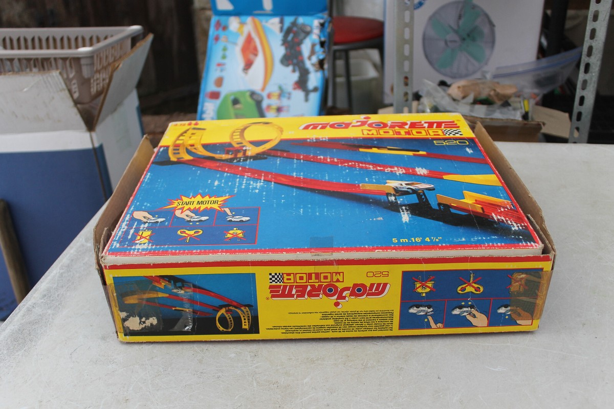 Vintage Circuit Majorette TURBOOM 555 - (incomplet sans voitures) - Jeux & Jouets