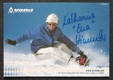 9871 Ena Himmler GER Snowboard Autogrammkarte original signiert