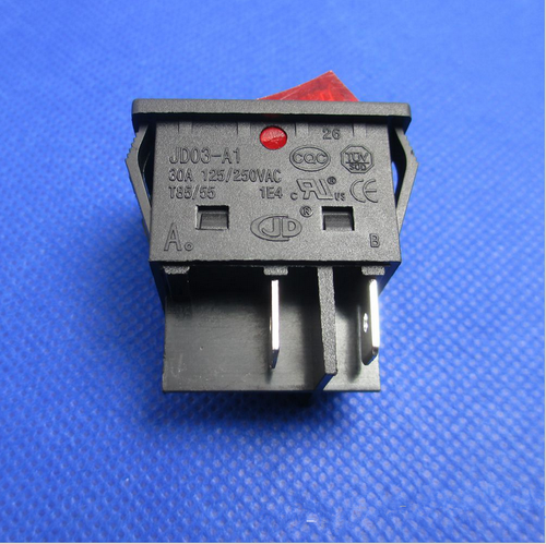 1PCS JIN DING (JD) JD03-A1 4 Pins 30A 30Amp Rocker Switch 250VAC T85/55 ...