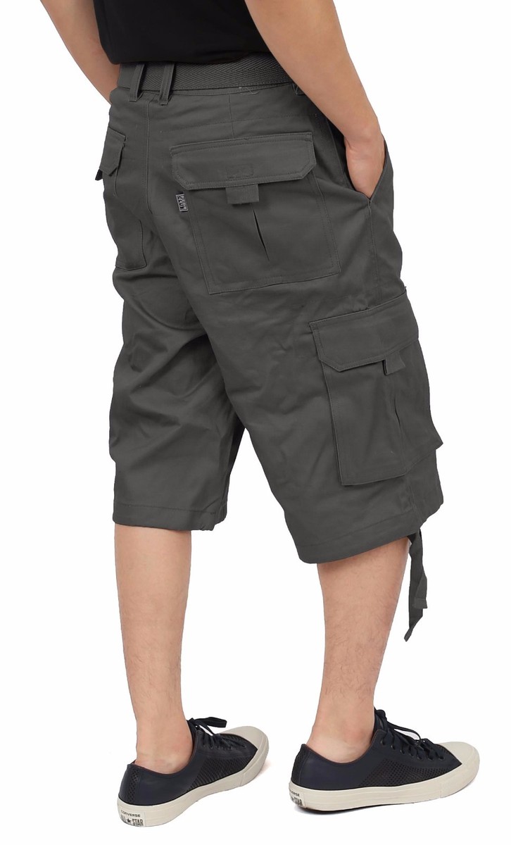 Proclub TWILL CARGO SHORTS Casual Pants Mens Authentic