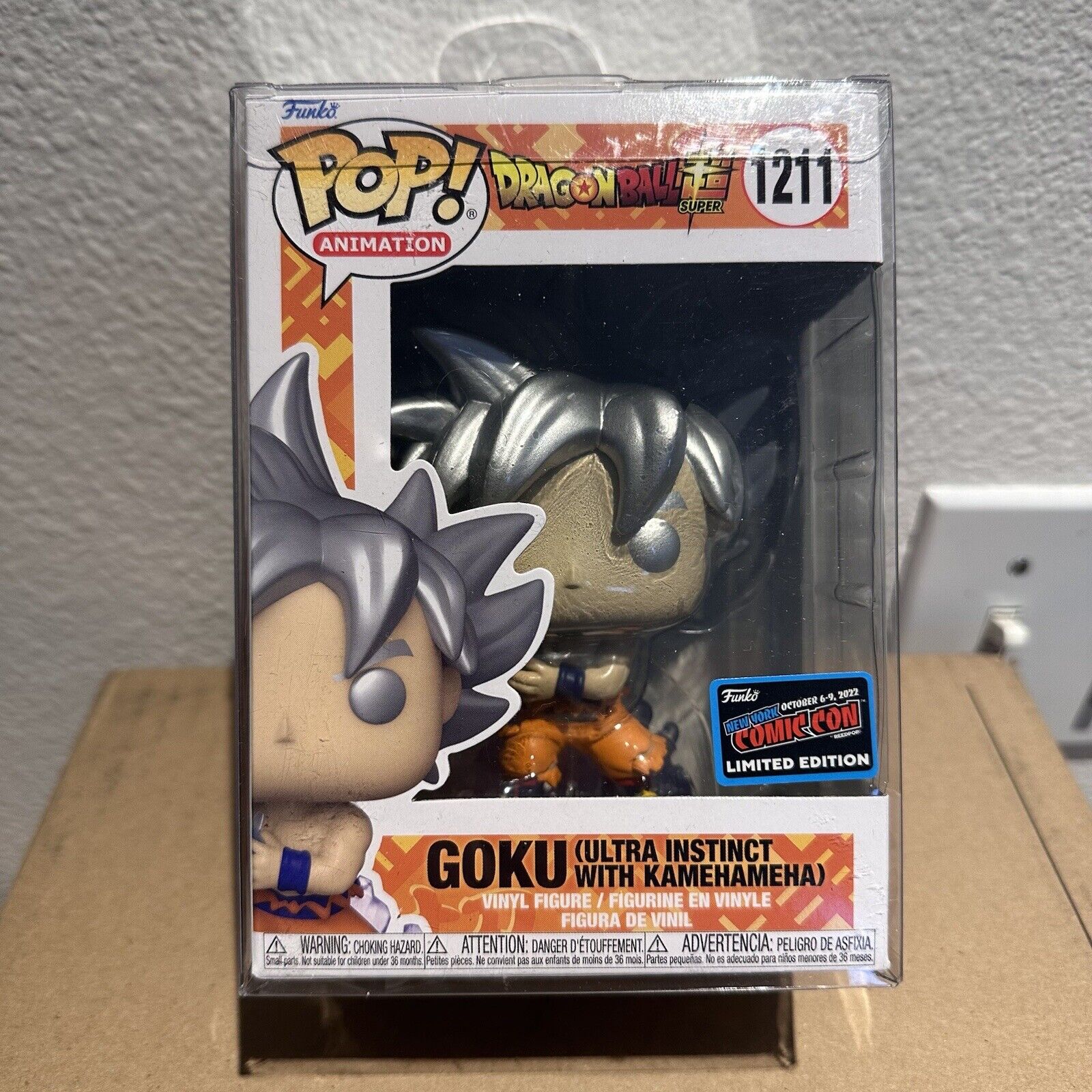 Funko Pop! Goku Instinto Superior Kamehameha #1211 - Dragon Ball Super