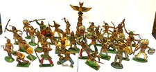 Red-Skinned Indians plastic x35  Totem - 1:35 - PAINTED - 