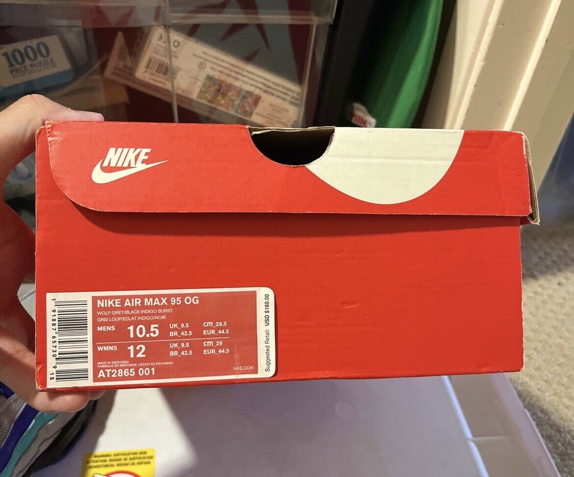 Nike Air Max 95 Aqua Black Indigo Burst Grape Shoe AT2865 Nike Air Max 95 Aqua Black Indigo Burst Grape Shoe AT2865
