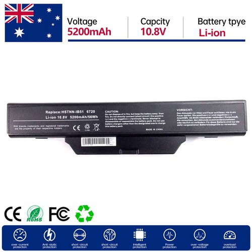 8Cell Battery For HP Compaq 6730s/CT 6735s 6830s 610 550 HSTNN-IB62