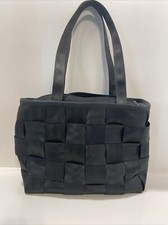 Original Seatbelt Shoulder Bag Black Made In The USA