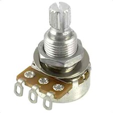 Alpha 25K Audio Mini Pot For Active Pickups & Sustainiac Drive Control