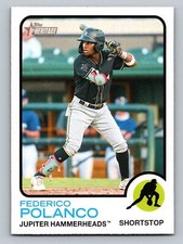 2022 Topps Heritage Minor League #6 Federico Polanco NM/MT