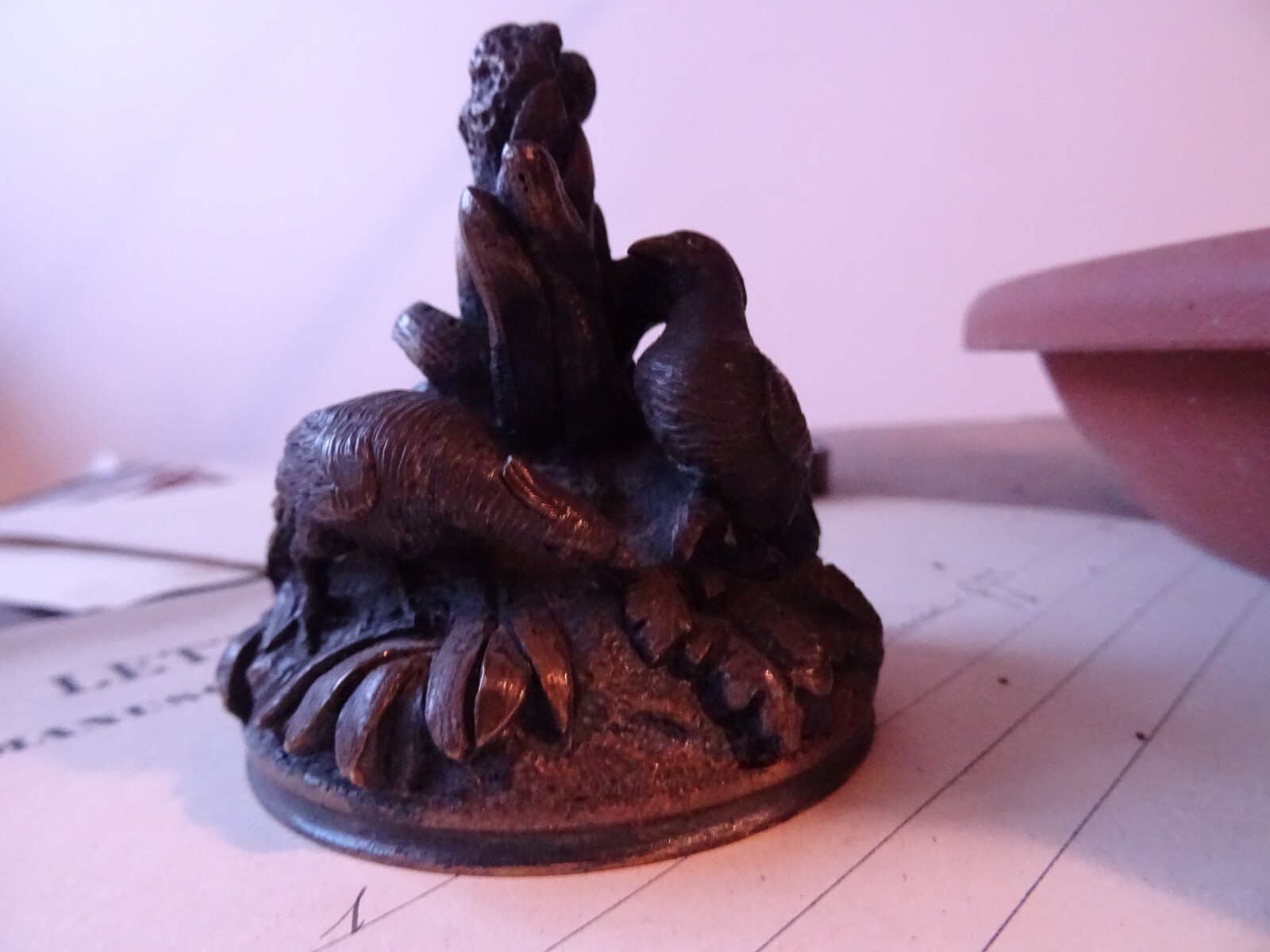 ENCRIER BRONZE ANIMALIER XIX° GOUT CAIN MOIGNIEZ eBay