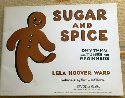 SUGAR AND SPICE - Lela Hoover Ward: Rhythmen & Melodien für Anfänger 23 Teile Chappell
