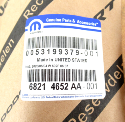 Genuine Mopar Dodge 68214652AA 