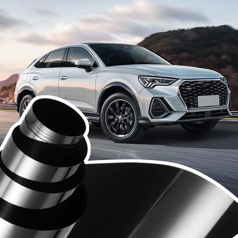 Rollo de tinte para ventana 5 % VLT sin cortar 20" 10 pies hogar comercial oficina auto coche película Foto 4 de 4