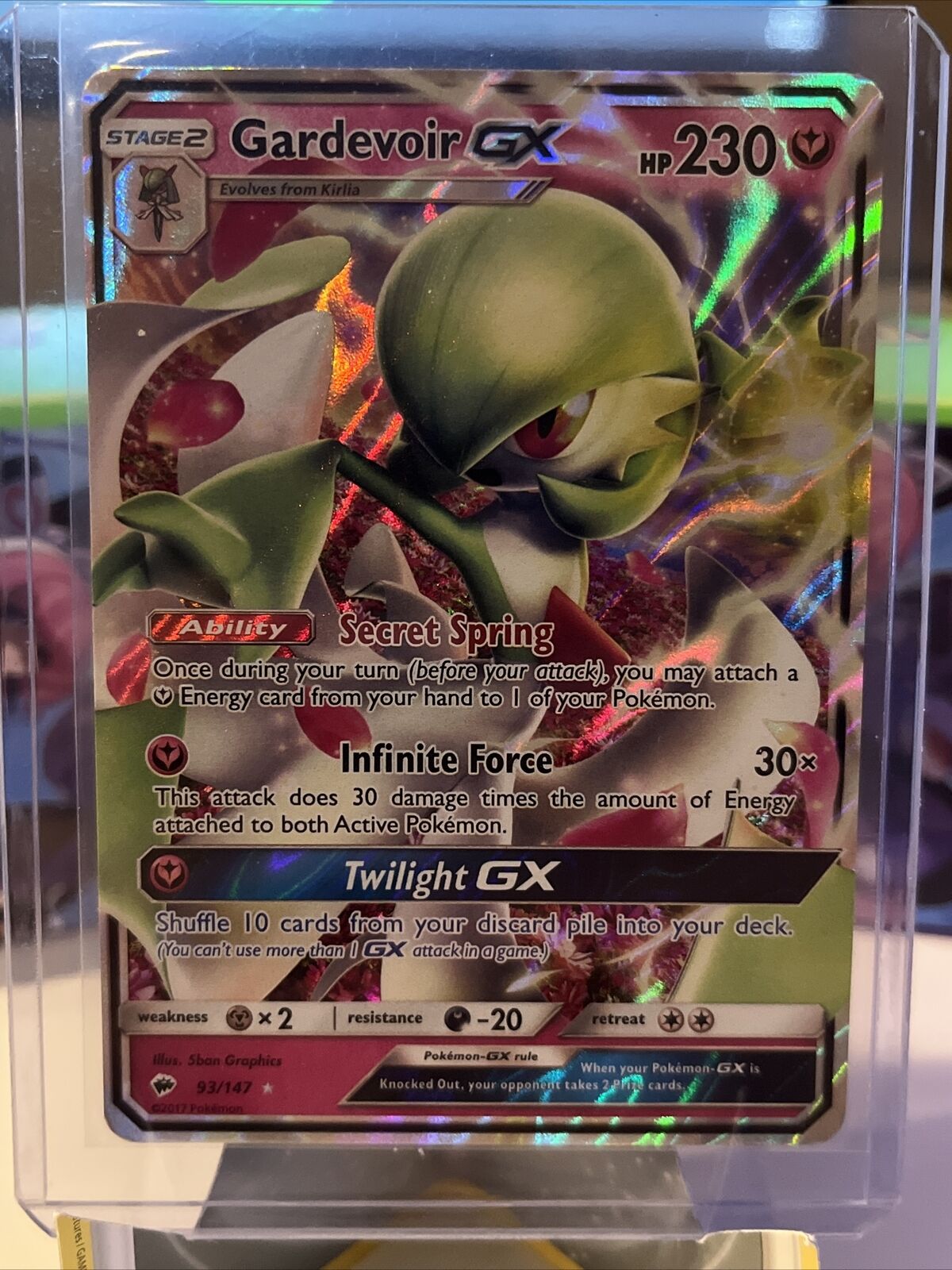  Gardevoir GX - 93/147 - Ultra Rare : Toys & Games