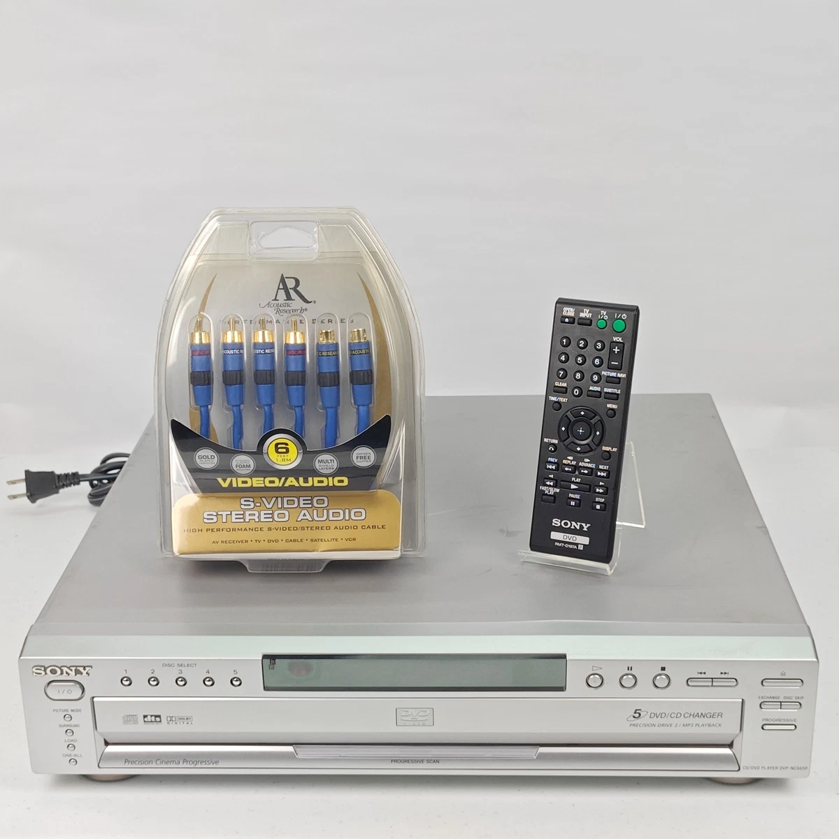 Sony Composite Video RCA DVD MP3 Playable Media Format Players for