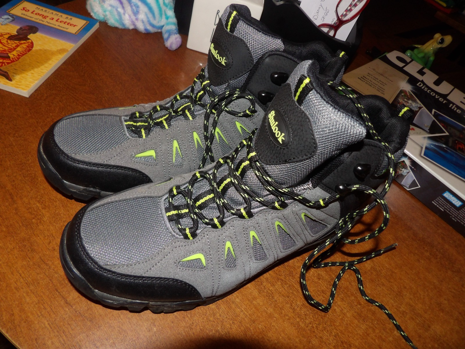 SAOLA SCARPA SPORTIVA SHULOOK UOMO 11 5 M NERO GRIGIO leggera antiscivolo MH805