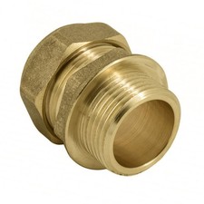 12mm x 3/8" Compression Male Adapter - PACK OF 2 - FREE Next-Day Delivery