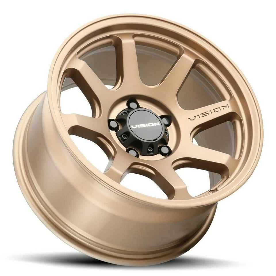 Llanta 16" Vision Off-Road 351 Flow Bronze 16x8 6x5,5 (6x139,7) 0 mm Foto 2 de 4