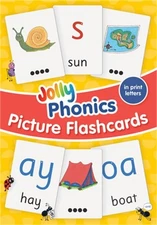 Jolly Phonics Picture Flashcards (in Print Letters) (Paperback or Softback)
