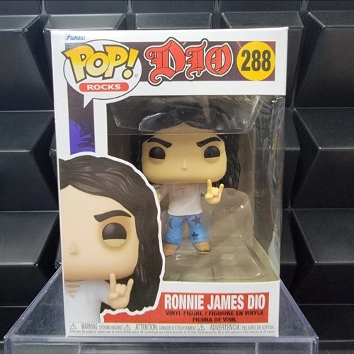 Funko Pop ROCKS DIO Ronnie James Dio #288 Black Sabbath NEW w/Protector VAULTED