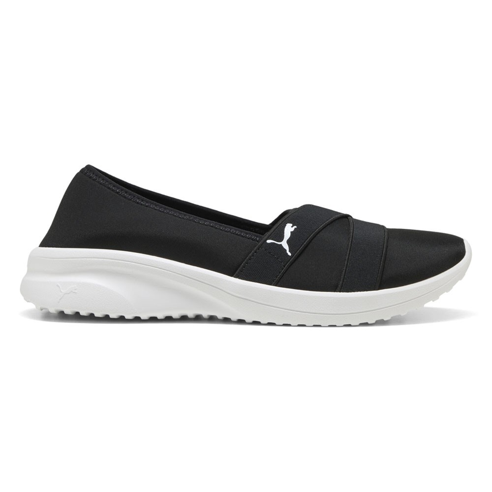 PUMA Adelina 2 Slip On  Womens Black Flats Casual 40023601