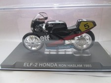 RON HASLAM ELF-2 HONDA 1985  1-24 SCALE MOTORCYCLE MODEL