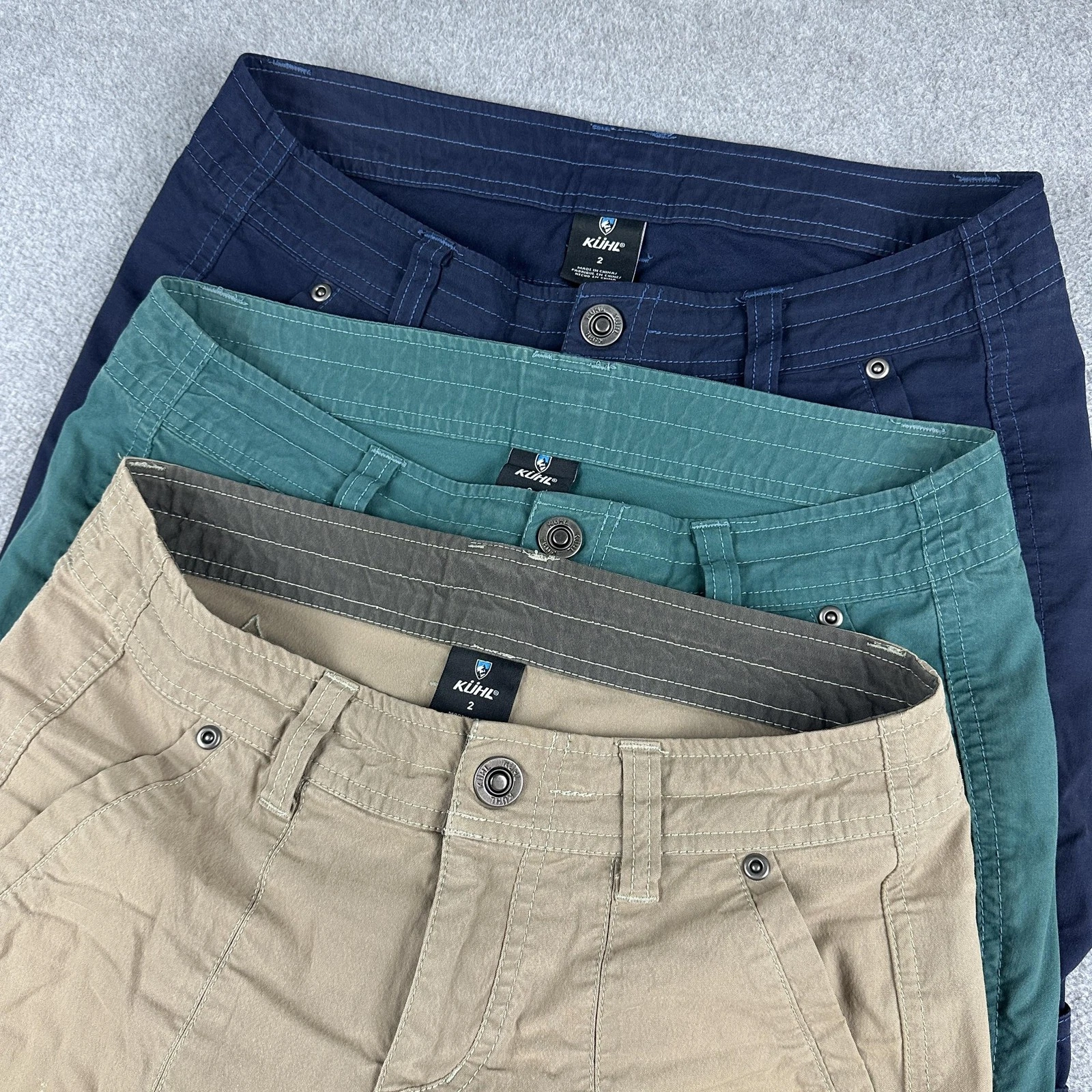 Kuhl Capri Pants Womens 2 Multicolor Lot 3 Outdoor Hiking Travel Stretch Crop
Opens in a new window 