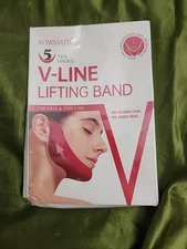 RowMate Double Chin Reducer V Line Lifting Face Mask Double Chin 5 Pcs