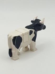 LEGO &reg; 64452pb02c01 cow black white spotted farm from 7637 N2 int. Shipp.