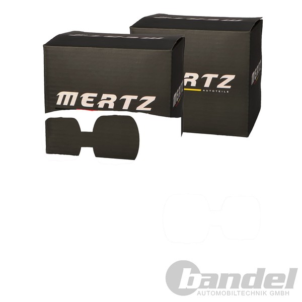 2X Mertz Koppelstangen Hinten Beidseitig Passend FüR BMW 3 5 6 7 Z1 | M-S0084-image