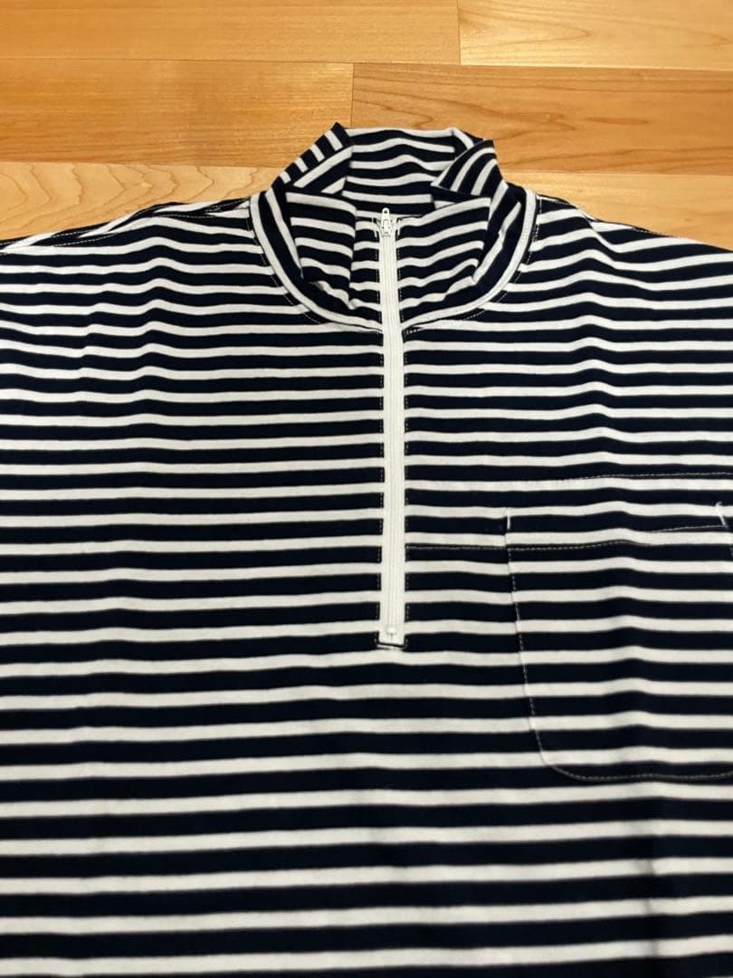 ENGINEERED GARMENTS PULLOVER HALF-ZIP T-SHIRT MEN… - image 2